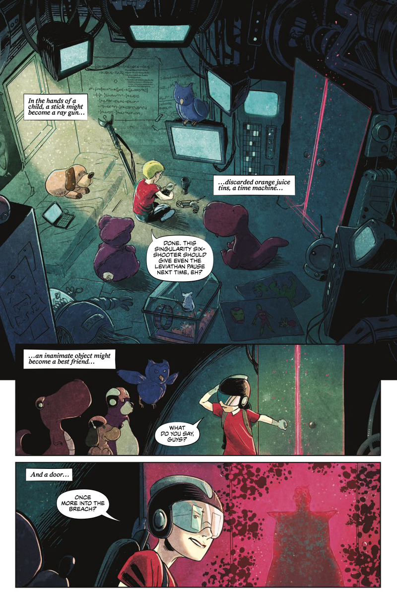Illustration for article titled In Maxwell's Demons, A 10-Year-Old Kid Witnesses the Darkest Corners of the Universe